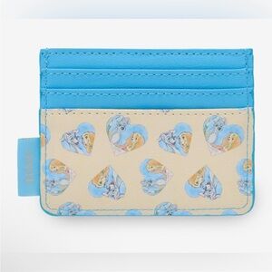 NWT Loungefly Disney Lady & The Tramp Heart Iconic Spaghetti Scene Card Wallet
